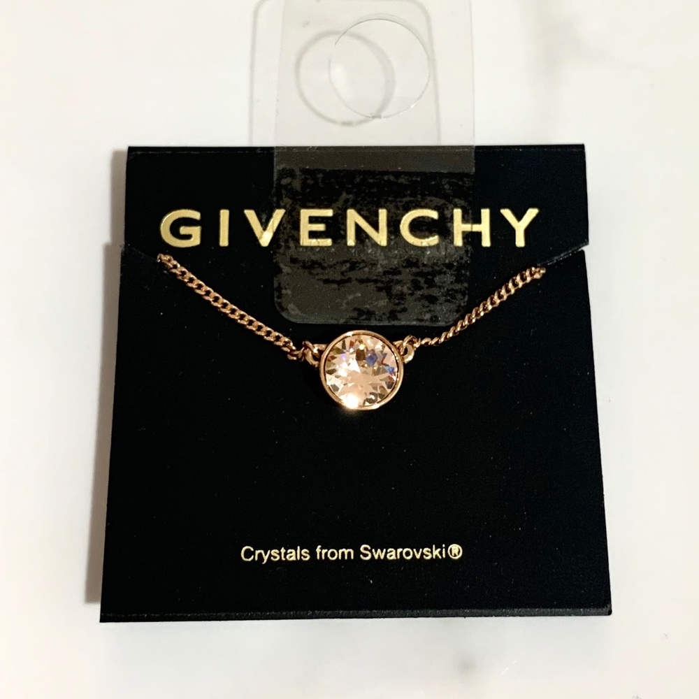 Givenchy Crystal Stud Necklace